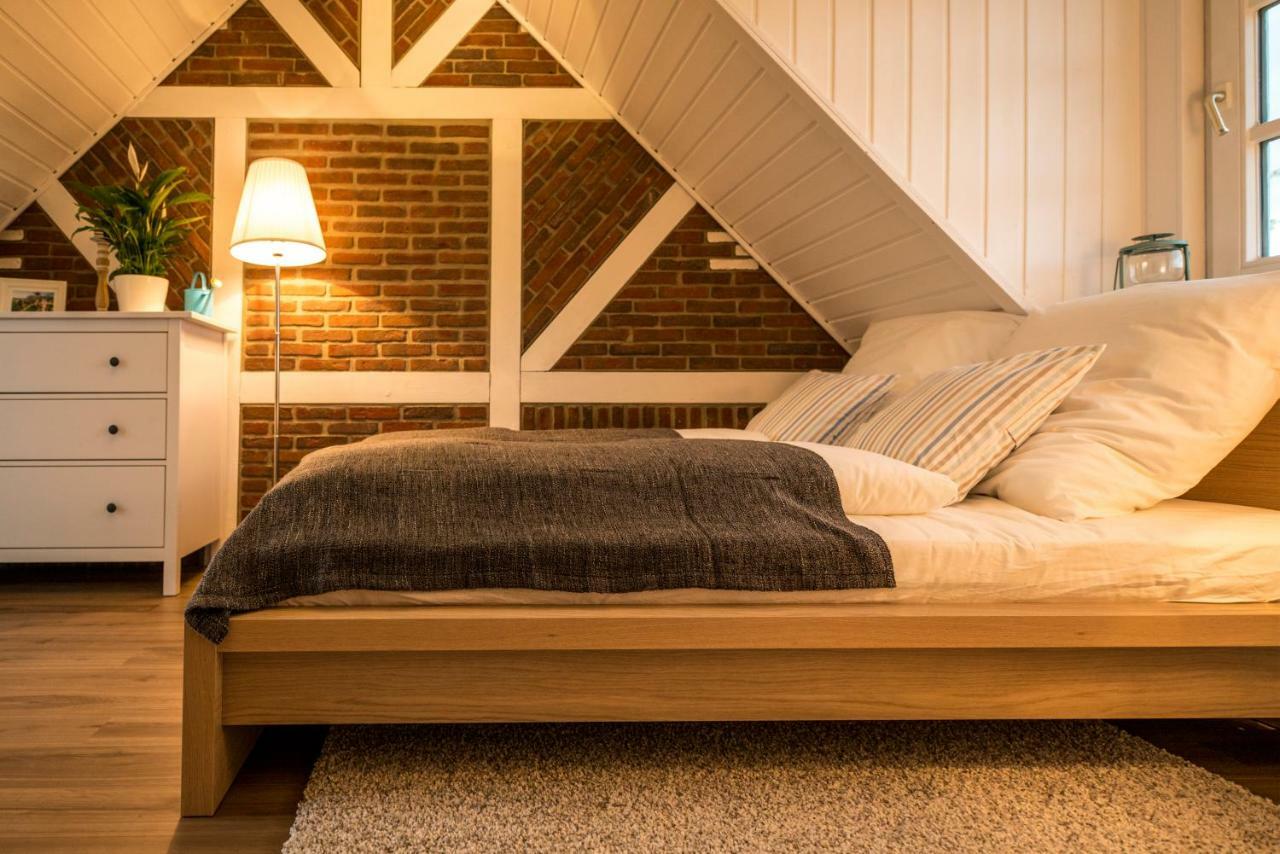 Deichkroenchen Ferienwohnung Altes Land Hamburg Jork Exterior foto